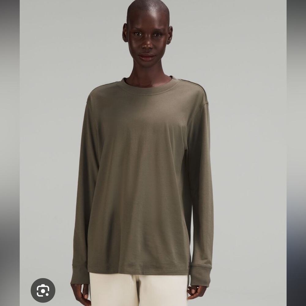 Lululemon Athletica All Yours Tee Long Sleeve Shirt Size 4